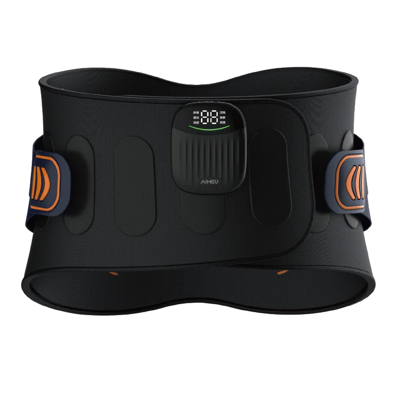 EMS Hot Compress Massage Back Support Massager